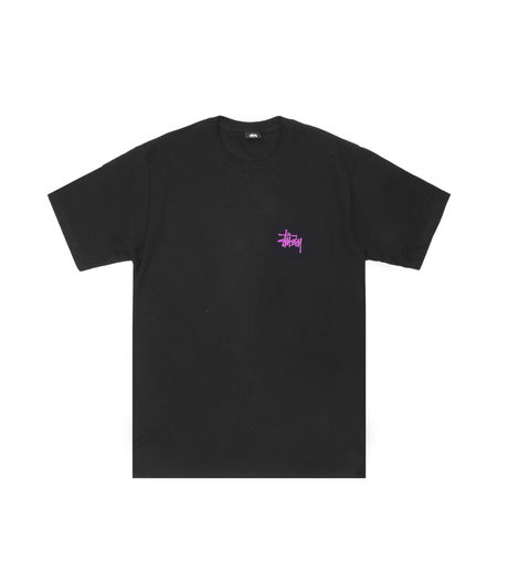 Stussy Basic Stussy Tee Black/Purple