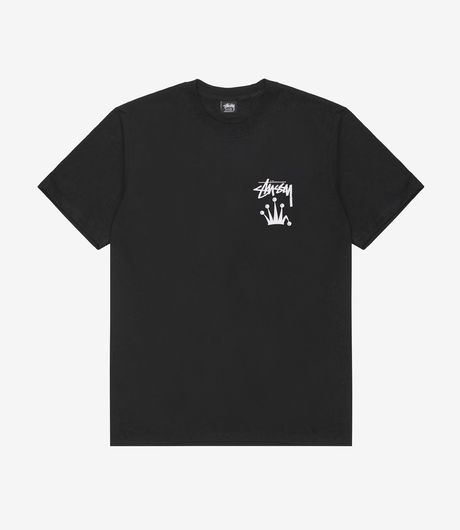 Stussy Stock Crown Tee Black
