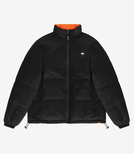 Hélas Link Reversible Puffer Jacket Orange/Black