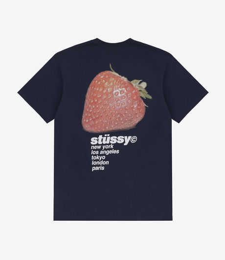Stussy Strawberry Tee Navy