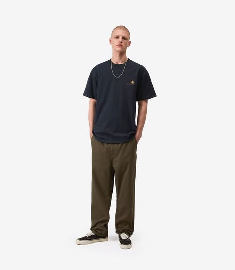 Carhartt WIP S/S American Script T-Shirt Deep Night