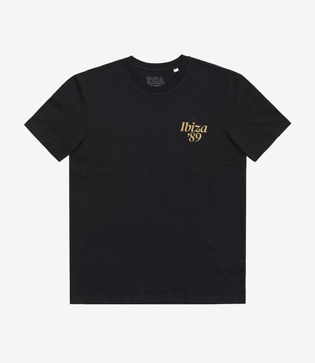 IDEA Ibiza'89 Logo T-Shirt Black
