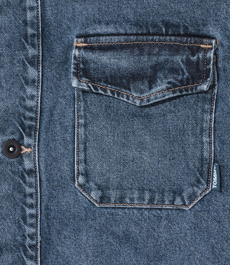 Tommy Jeans Cargo Jacket Mid Blue