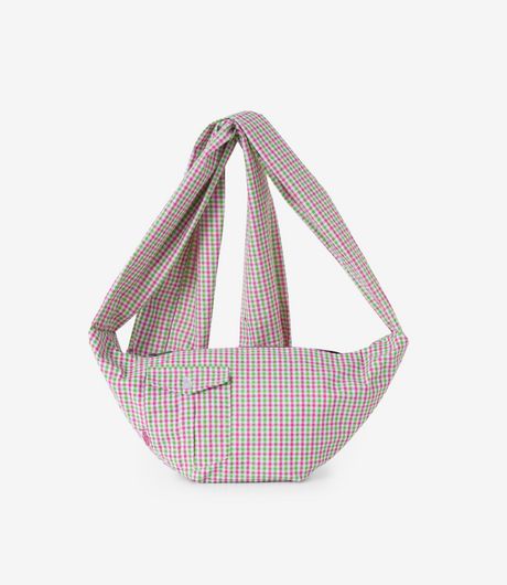 SSSTUFFF Shirtsleeve Bag Mini Picnic Green Checked