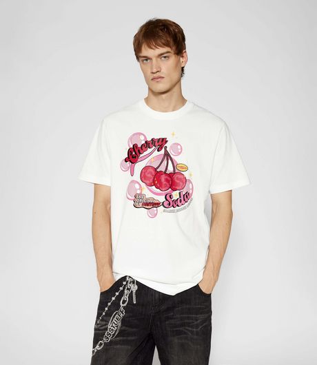 SSSTUFFF Cherry Scented Tee White
