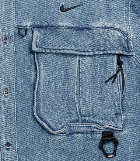 Nike x Drake Nocta Opal Denim Shirt French Blue