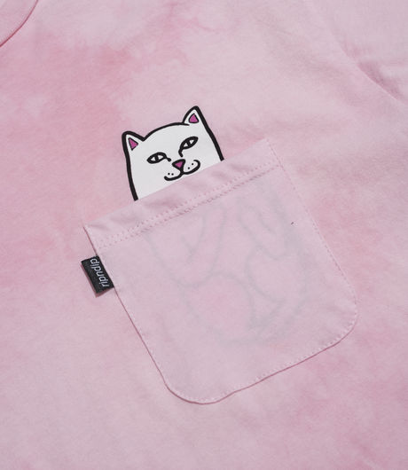 Ripndip Lord Nermal Pocket Tee Pink Mineral Wash