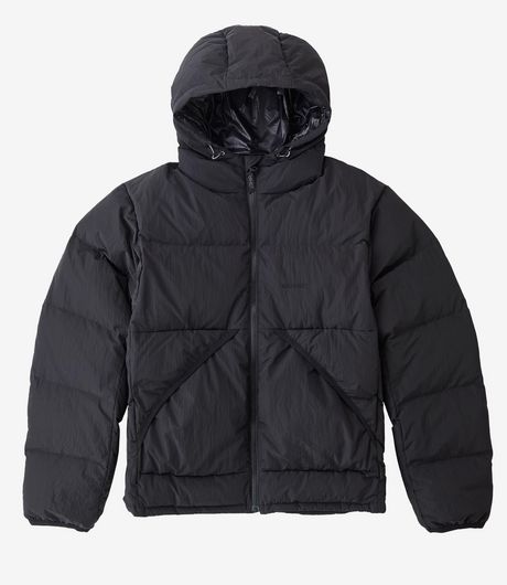 Gramicci Down Puffer Hooded Jacket Black