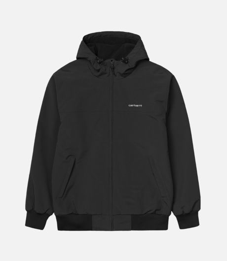 Carhartt WIP Hooded Sail Jacket Black/White