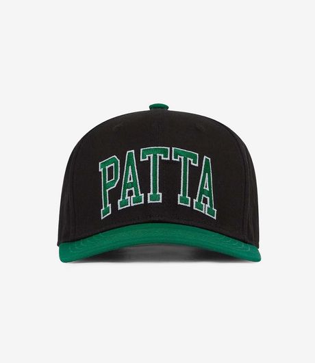 Patta Arc Logo Snapback Cap Black