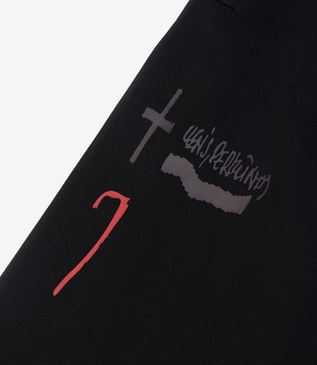 Pūga73 Vicious Heavy Two Seam Trackies Black