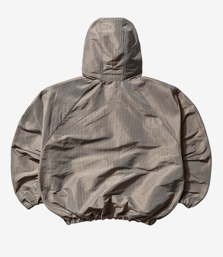 Umbro Smock Check Anorak Beige Black