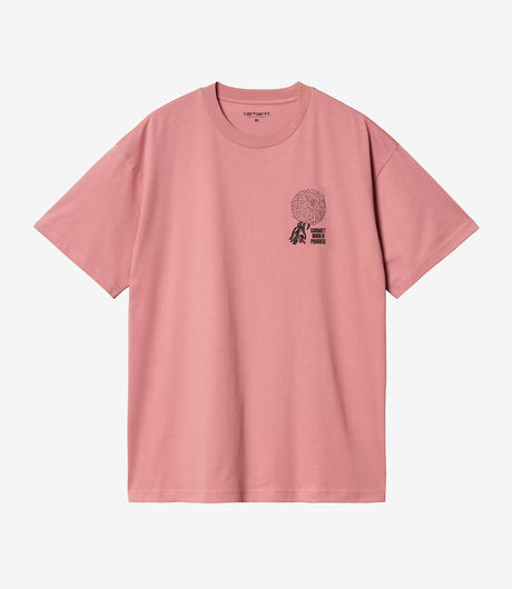 Carhartt WIP S/S Chrysanthemum T-Shirt Dusty Rose
