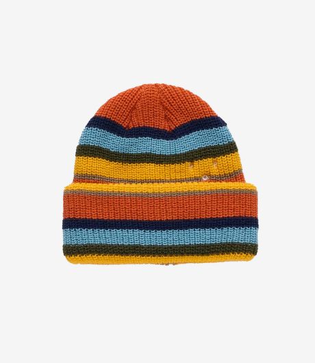 POP Trading Company Striped Beanie Multi
