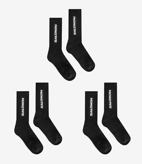 Salomon Everyday Crew 3-Pack Socks Black