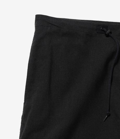 BEAMS Brushed Over Pants Black