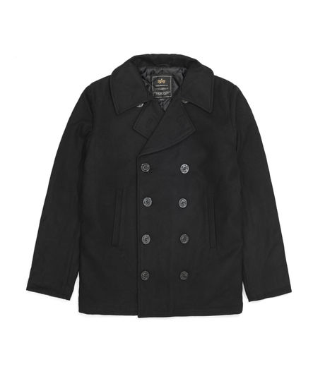 Alpha Industries Peacoat USN Black