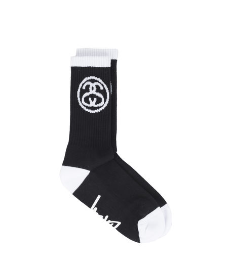 Stussy SS Link Socks Black/White