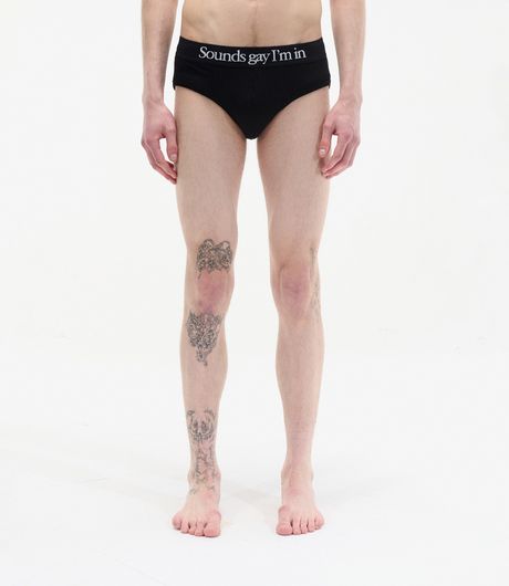 Carne Bollente No Turning Back Underwear Black