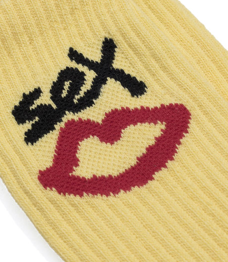Sex Skateboards Logo Socks Fluro