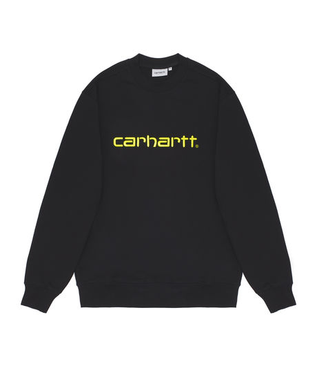 Carhartt WIP Sweatshirt Black/Lime