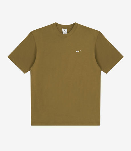 NikeLab Solo Swoosh Tee Desert Moss/White