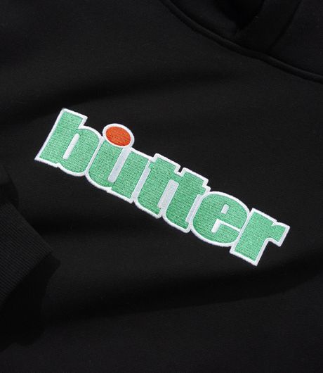 Butter Goods Ace Pullover Hood Black