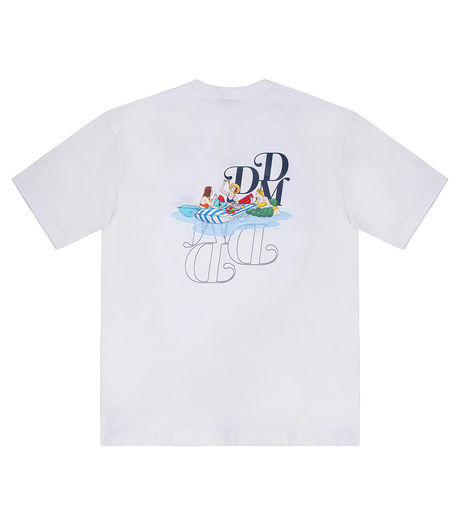 Drôle de Monsieur Pique-Nique Graphic T-Shirt White