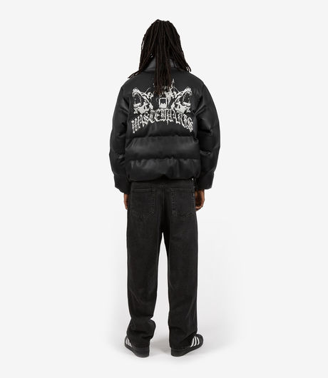 Wasted Paris Guardian Puffer Jacket Black