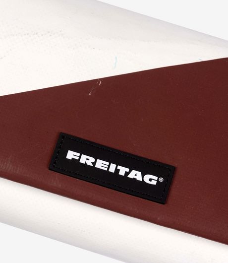 Freitag F171 Laura Small Shoulder Bag White/Brown