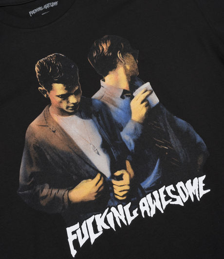 Fuckong Awesome Brothers Tee Black