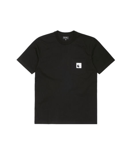 Pop Trading Company x Carhartt WIP SS Pocket T-Shirt Black