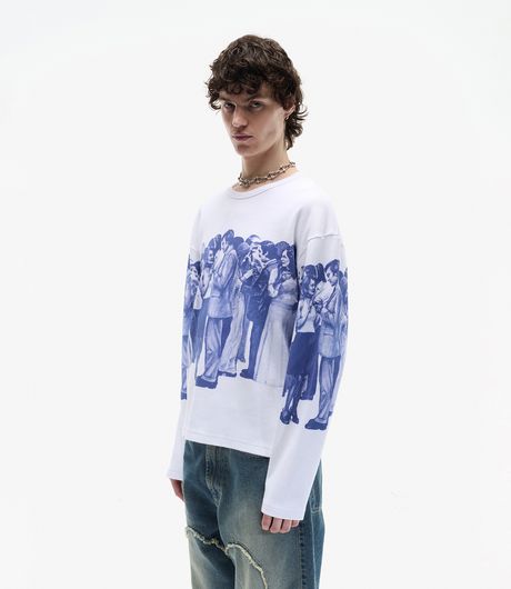 Carne Bollente Like It Was Yesterday Longsleeve White