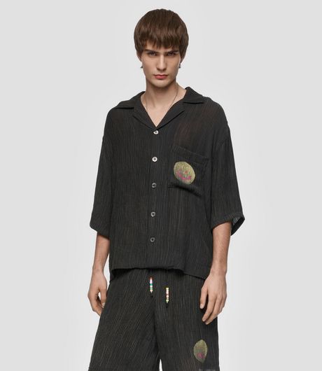 MISBHV Smile Shirt Washed Black