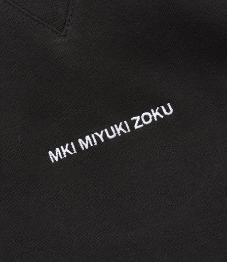MKI Miyuki-Zoku Embroidered Logo Hoody Black