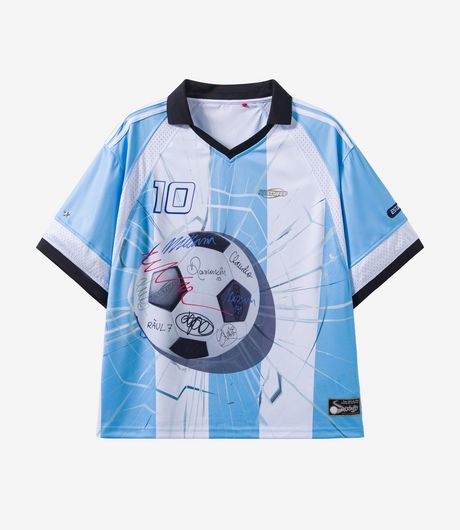 SSSTUFFF Not Argentina Football Jersey Blue