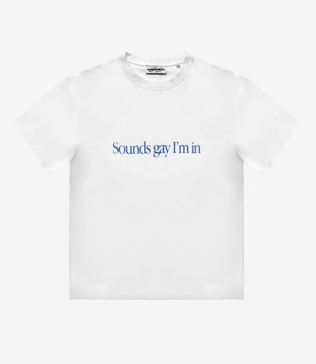 Carne Bollente Simply Sounds Gay T-Shirt White