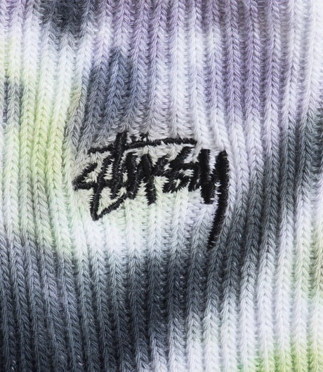 Stussy Leary Marl Socks Black/Lavender