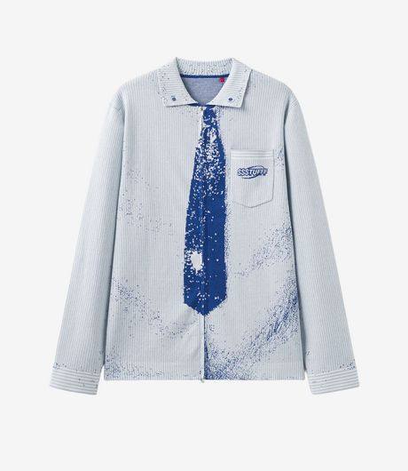 SSSTUFFF Tie Knit Blue