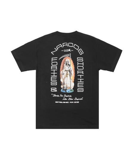 40's & Shorties x Narcos Reaper Tee Black