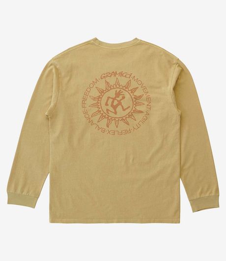 Gramicci Sun L/S Tee Mustard Pigment