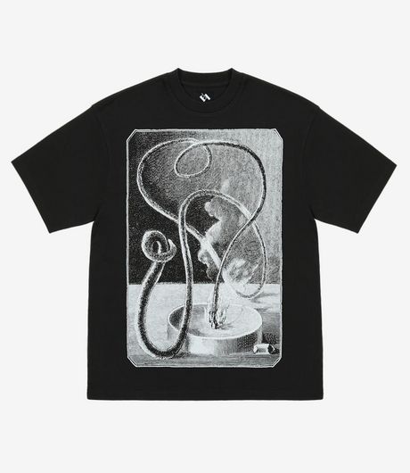 The Trilogy Tapes Serpent T-Shirt Black