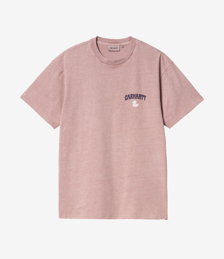 Carhartt WIP S/S Duckin' T-Shirt Glassy Pink Garment Dyed