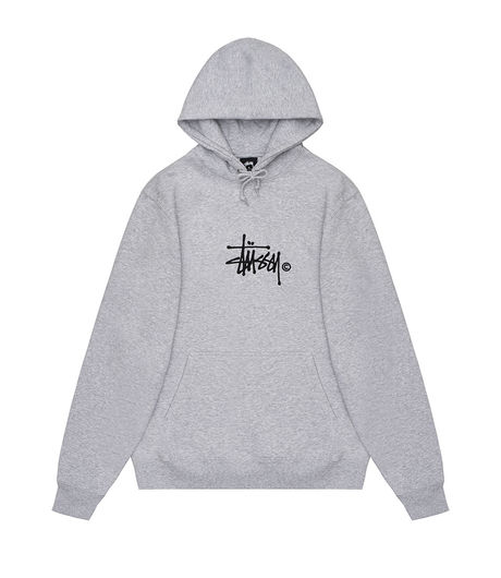 Stussy Copyright Stock App. Hoodie Ash Heather