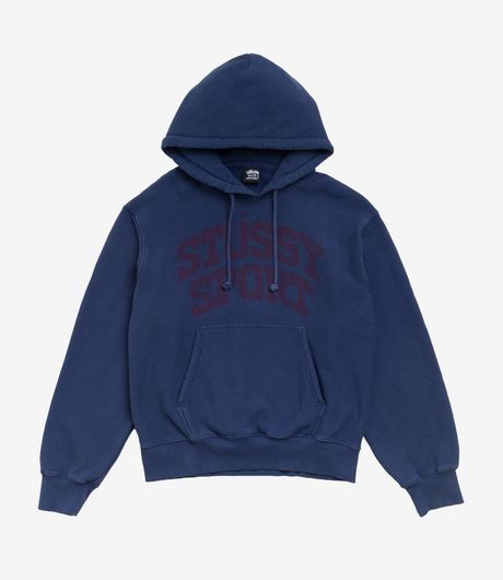 Stussy Block Sport Gar. Dyed Hood Midnight