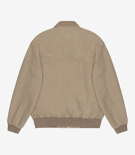 Carhartt WIP OG Santa Fe Jacket 'Dearborn' Canvas Dusty H Brown Faded
