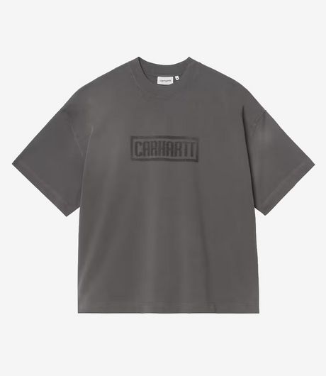 Carhartt WIP S/S Bricky Man T-Shirt Soot Stone Dyed