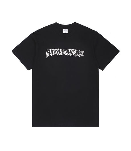Fucking Awesome Puff Outline Logo Tee Black