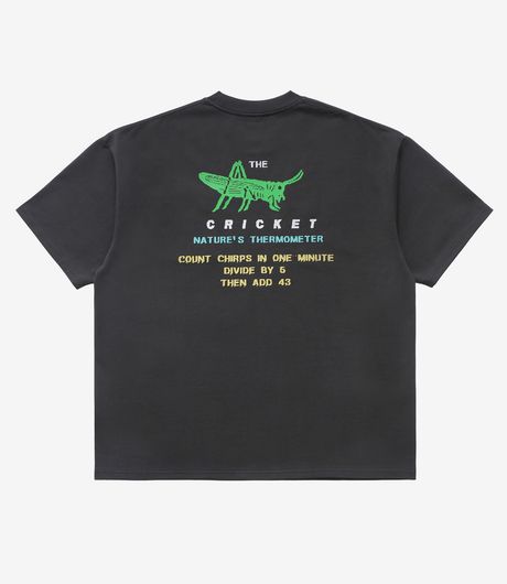 Metalwood Studio Cricket Heavyweight Pocket T-Shirt Tar