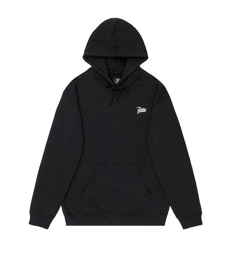 Patta Time's Up Hooded Sweater Black